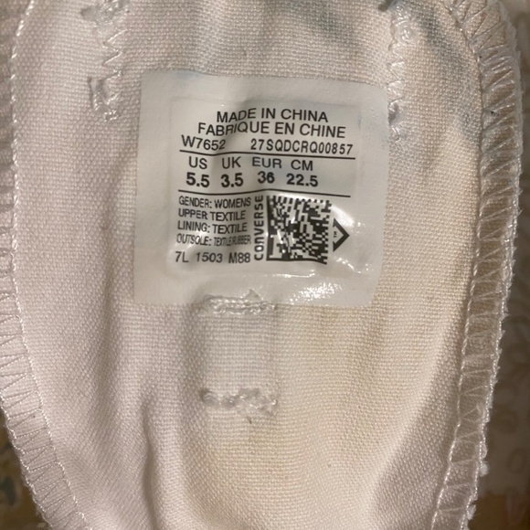 Converse Chuck Taylor All Star Canvas Sneaker, Unisex Low Top Shoe - Picture 14 of 14